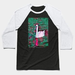 Swan Baseball T-Shirt